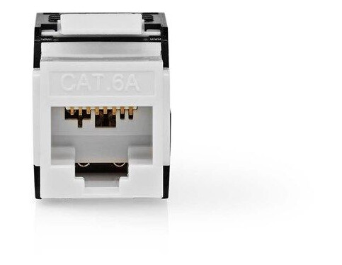 Nedis Keystone-modul CAT6a RJ45 Hunkjønn U/UTP Gullbelagt ABS
