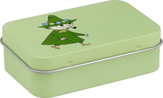 Muurla Mumin Dåse Snusmumrikken 10X6,5Cm   Green   10X6.5X3CM
