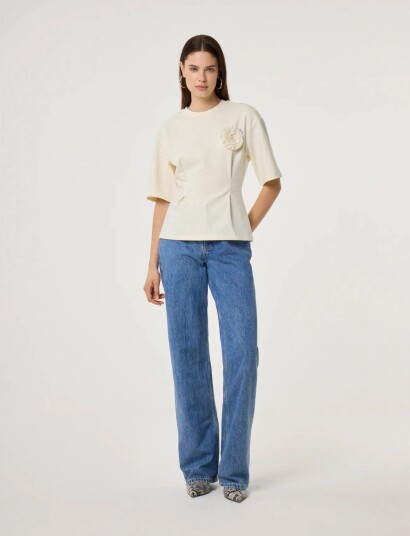 Fabienne Chapot Asta T Shirt Cream XL