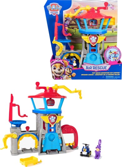 PAW Patrol Air Rescue Lekesett med Flyplass - Flerfarget