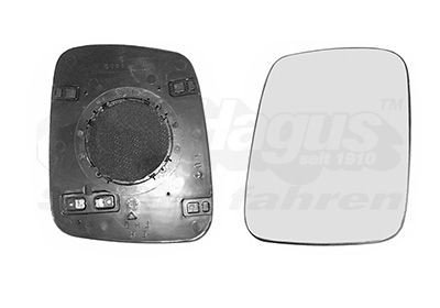 Speilglass VAN WEZEL 5874836 Speilglass VAN WEZEL 5874836