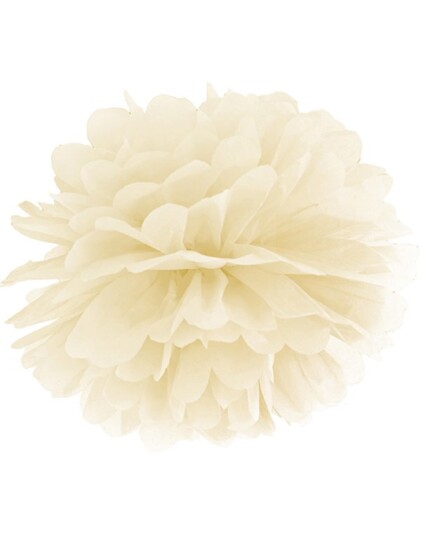 Kremfarget Pom Pom 35 cm Kremfarget Pom Pom 35 cm