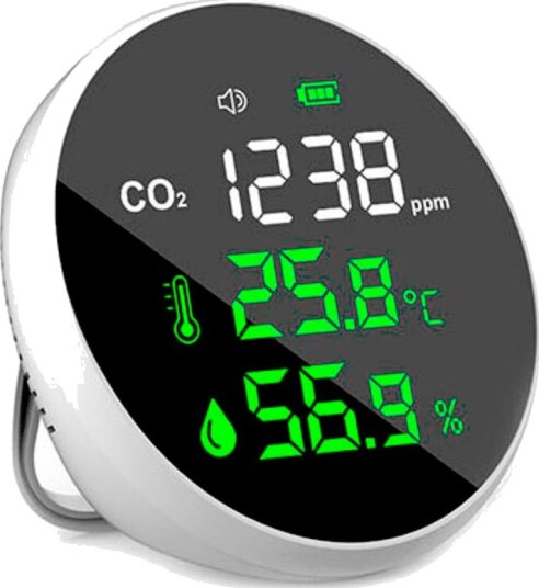 Levenhuk Wezzer Air MC30 Luftkvalitetsmåler Levenhuk Wezzer Air MC30 Luftkvalitetsmåler
