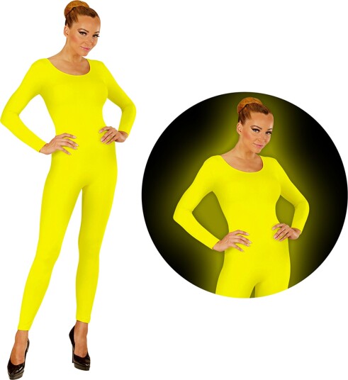 Widmann Bodysuit UV Neon Gul Small Medium 03040
