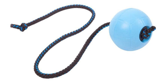 Prodog Myk Gummiball Med Tau 60 cm (Turkis)
