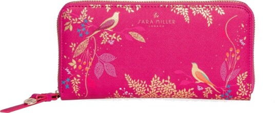 Lommebok Sara Miller Chelsea Pink L Lommebok Sara Miller Chelsea Pink L
