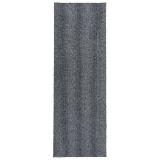 vidaXL Smussfangende teppeløper grå 100x350 cm