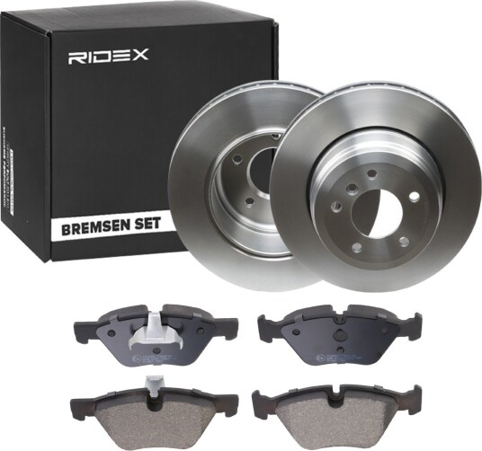 Bremseskiver og -klosser RIDEX 3405B0986