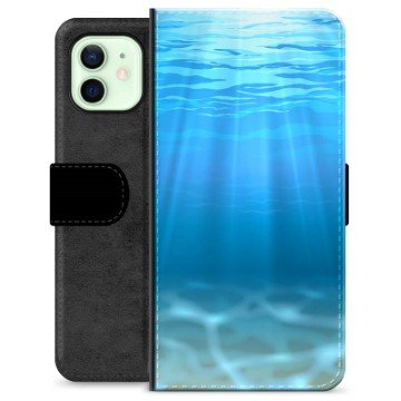 iPhone 12 Premium Lommebok-deksel Hav
