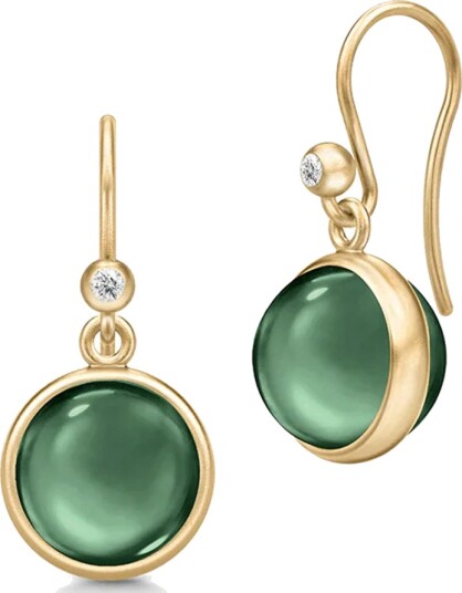 Julie Sandlau Prime Øredobber 22 kt. Gullforgylt sølv HKS181GDTMCRCZ - Dame - 925 sterling silver