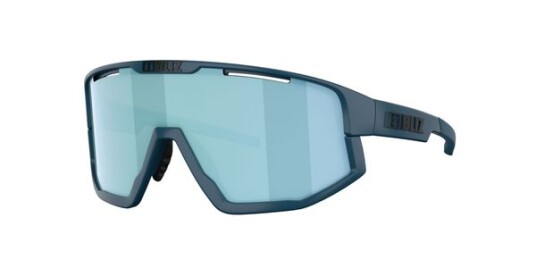 Bliz Fusion Innfatningsfarge: Matte Blue Linsefarge: Smoke speil isblå