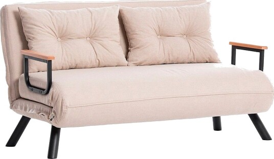 Hanah Home   Sovesofa 2 seter   Sando   Beige