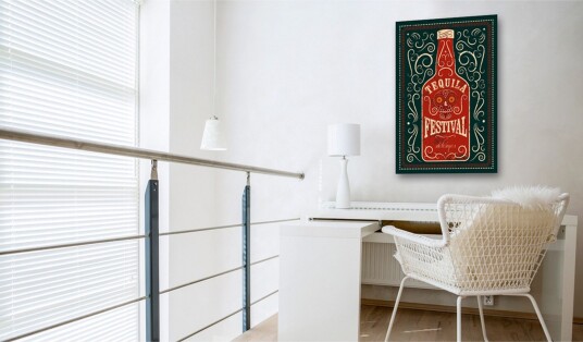 Tavla Tequila Festival 60x90