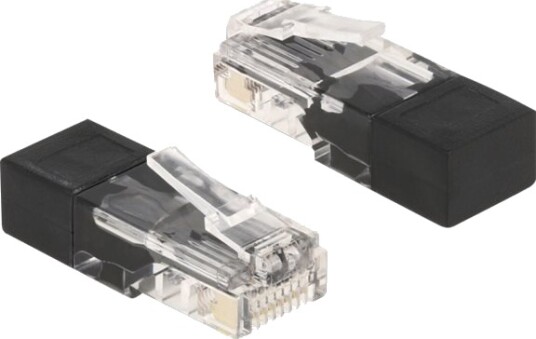 Delock Nettverkterminator Rj 45 Hann Svart
