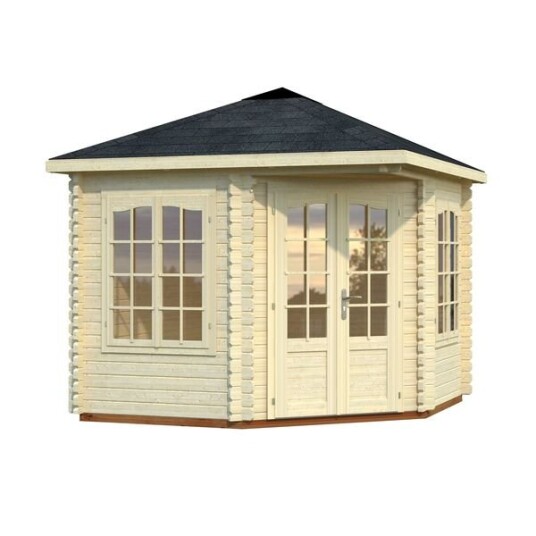 Palmako Lysthus melanie 6,9 7,8m2 28mm laft Palmako Lysthus melanie 6,9 7,8m2 28mm laft