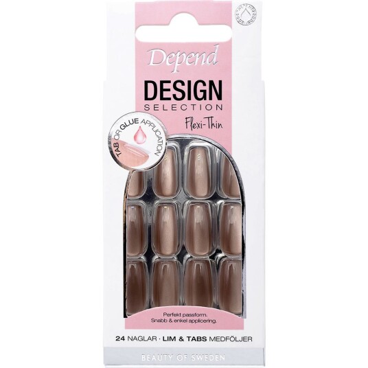 Depend Design Selection Royal Greige Short Coffin