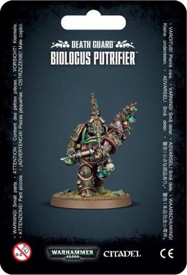 Games Warhammer 40K Death Guard - Biologus Putrifier