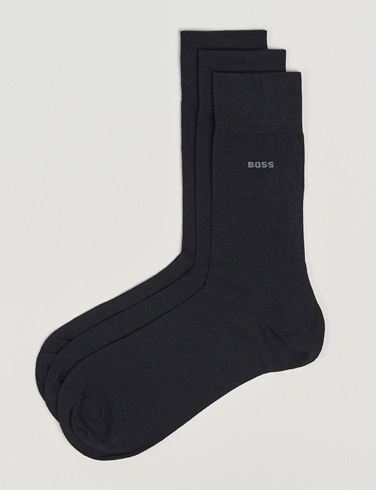 Boss BLACK 3-Pack RS Uni Socks Dark Blue