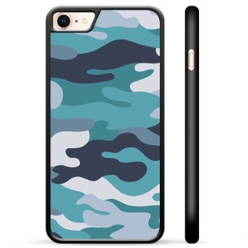 iPhone 7/8/SE (2020)/SE (2022) Beskyttelsesdeksel Blå Kamuflasje