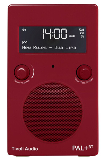 Tivoli Audio PAL+BT DAB+Bluetooth Rød Tivoli Audio PAL+BT DAB+Bluetooth Rød