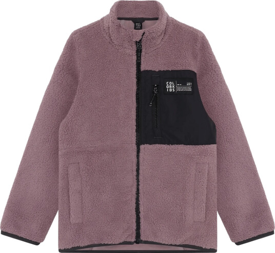 Color Kids Teddy Jacket Pink 98