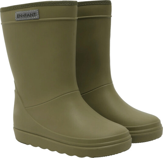 En Fant Thermo Boots Solid   Khaki green   25