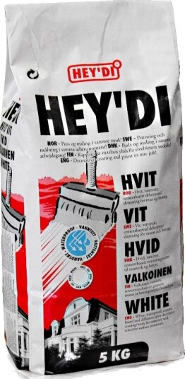 Hey'di slemming hvit 5 kg