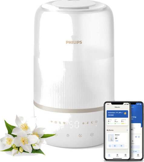 Philips HU1510 Series 1000 Luftfukter 3L opptil 41 m?? Hvit Philips HU1510 Series 1000 Luftfukter 3L opptil 41 m?? Hvit