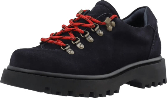 Bianco Biadenali Hiking Shoe Suede Navy 46