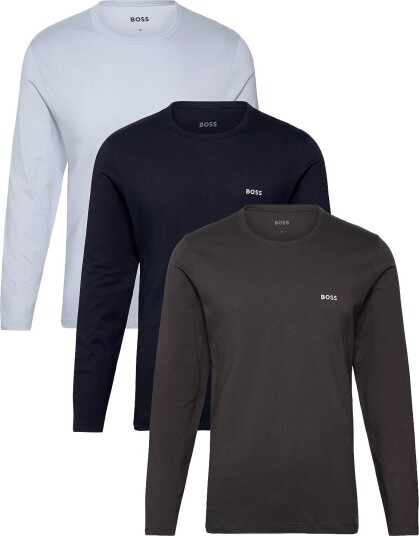 BOSS Lsshirtrn 3P Classic OPEN BLUE XXL