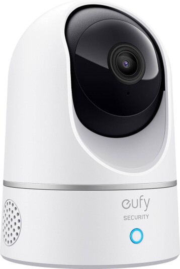 Eufy 2K Pan & Tilt Innendørs Overvåkningskamera Hvit med Bevegelsessensor