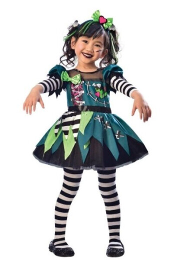 Little Miss Frankenstein Kostume