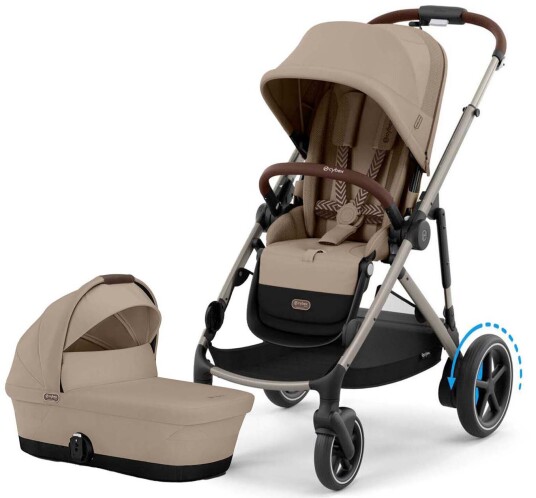 Cybex e Gazelle S Duovogn Almond Beige/Taupe