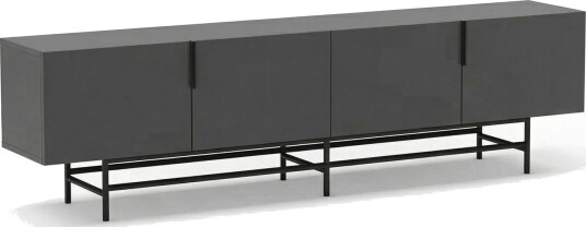 Truvia TV benk 200x55x35 cm Antrasitt og svart Truvia TV benk 200x55x35 cm Antrasitt og svart