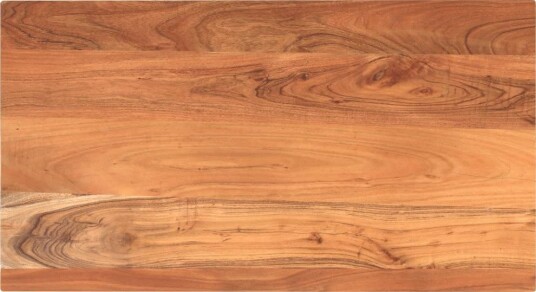 vidaXL Bordplate 110x70x3,8 cm rektangulær heltre akasie