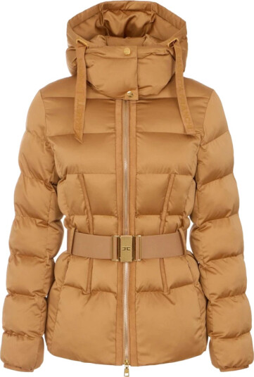 Elisabetta Franchi Dame Jakker Beige 2XL,