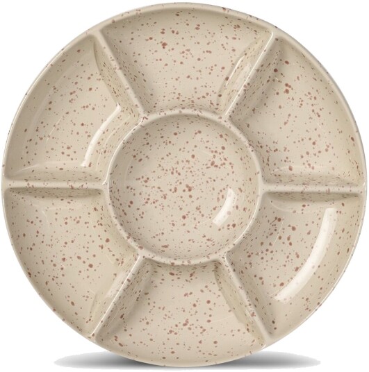 Sagaform Ditte serveringsfat Beige burgunder