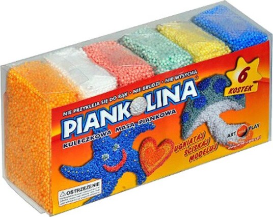 Art And Play Piankolina Modellkitt 6 stk