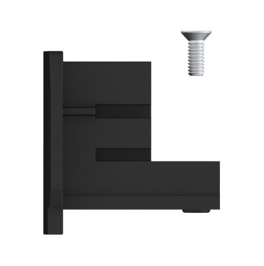 Paulmann 91384 Endestykke Sort Plast 35 Mm 31,5 32,5