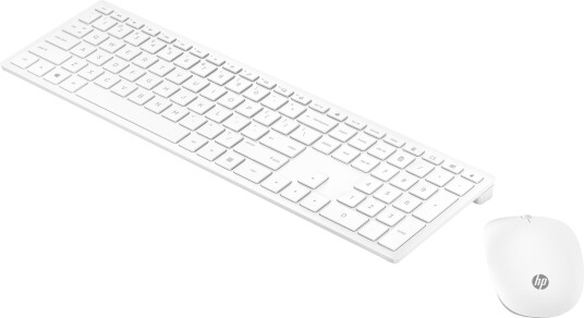 HP Pavilion 400 Trådløs Tastatur og Mus Sett - UK Tegnsett - Hvit