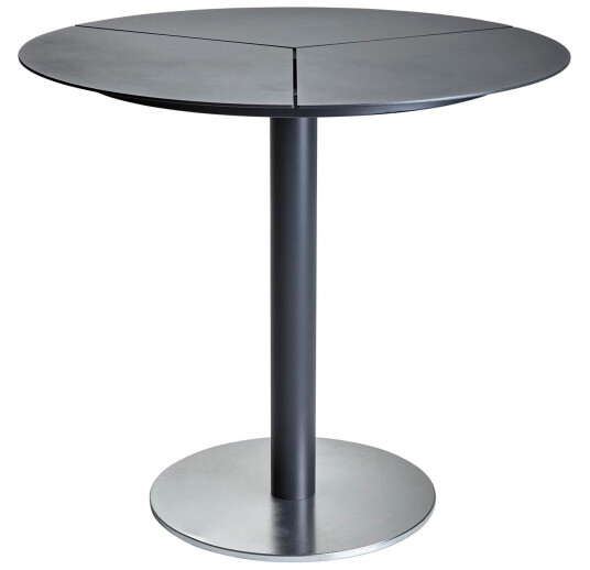 Brafab Peace kafébord Antrasitt 80 cm Grå