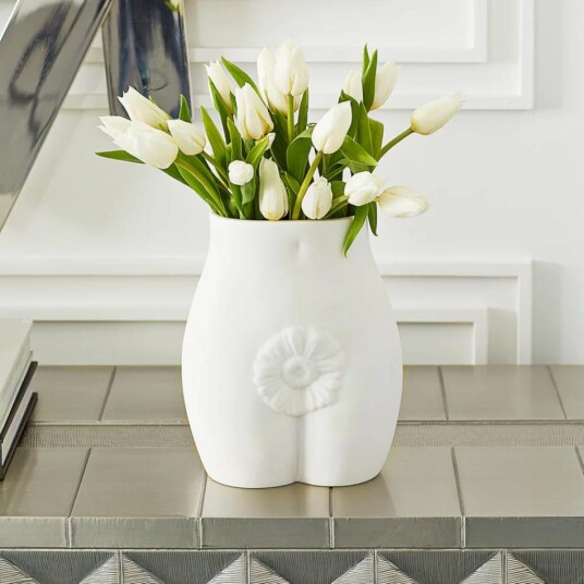 Jonathan Adler Edie Vase Ø18xH23 Jonathan Adler Edie Vase Ø18xH23