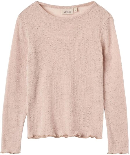 Wheat ull Wheat Agi genser i ull, pale lilac (116) 116