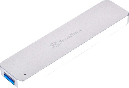 SilverStone MS09 SSD-kabinett M.2 SATA USB 3.1 Gen 2