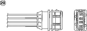 Lambdasonde NGK 96506