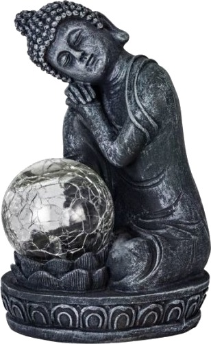 Eglo Solcellefigur 40Ma H295 Grå