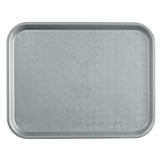 Platex Serveringsbrett Servizio; 46x36x2 cm (LxBxH); Grå; Rektangulær