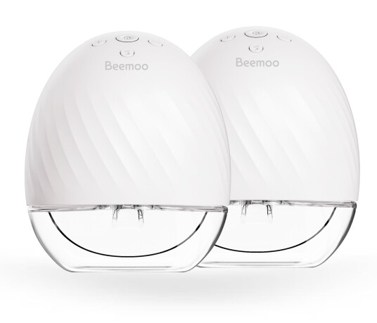 Beemoo Care Wearable Elektrisk Brystpumpe Dobbel Beemoo Care Wearable Elektrisk Brystpumpe Dobbel