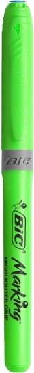 Bic Brite Liner Grip Text Marker Grønn