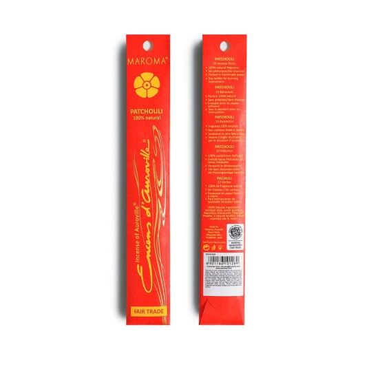 Maroma røkelse patchouli 10 pinner Maroma røkelse patchouli 10 pinner